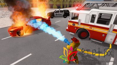 模拟消防车3d游戏官方正版