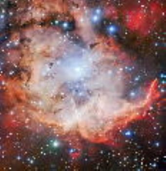 太空海盗警告：“骷髅星云”充满气体和新生恒星