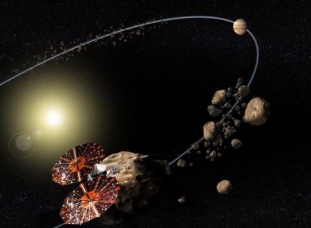 NASA拟派“露西”号拜访7颗小行星 2021年或发射