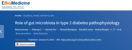 小生物调控大健康！3篇论文“剑指”肠道菌群在2型糖尿病中的作用