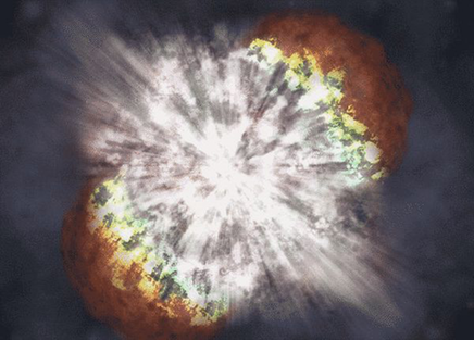 天文学家捕捉到恒星以超新星形式爆炸弥留时刻