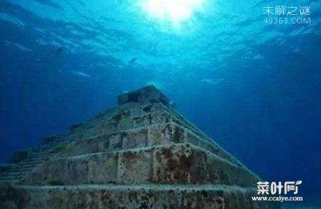 海底埃及埃及金字塔谜团 百慕大海底诡秘埃及埃及金字塔是外星生物基地