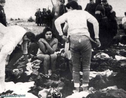 23张照片还原第二次全球大战纳粹玩弄残杀犹太妇女真相！