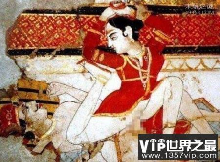 布满着艺术的气息古时候印度春宫图(图集)