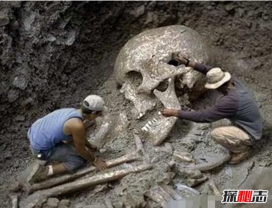 考古界不敢公开的谜团，考古发现5米巨人遗骸吓坏世人