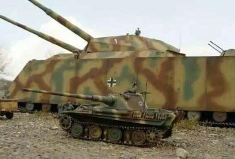 世界上最大的坦克，巨鼠坦克战斗全重188吨