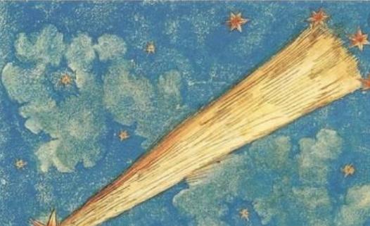 世界现存最早的彗星图 《天文气象杂占》绘制于汉初
