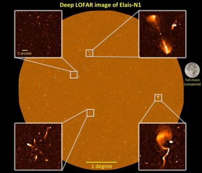 国际低频阵列射电望远镜？LOFAR发表迄今为止拍摄的最敏感宇宙图像