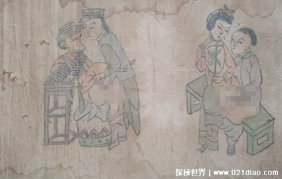 古代女子出嫁必看的画，嫁妆画(夫妻之间了解房事的必需品)