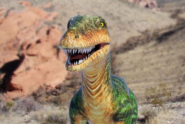 大型食肉恐龙:哥斯拉龙 体长5.5米三叠纪顶级掠食者