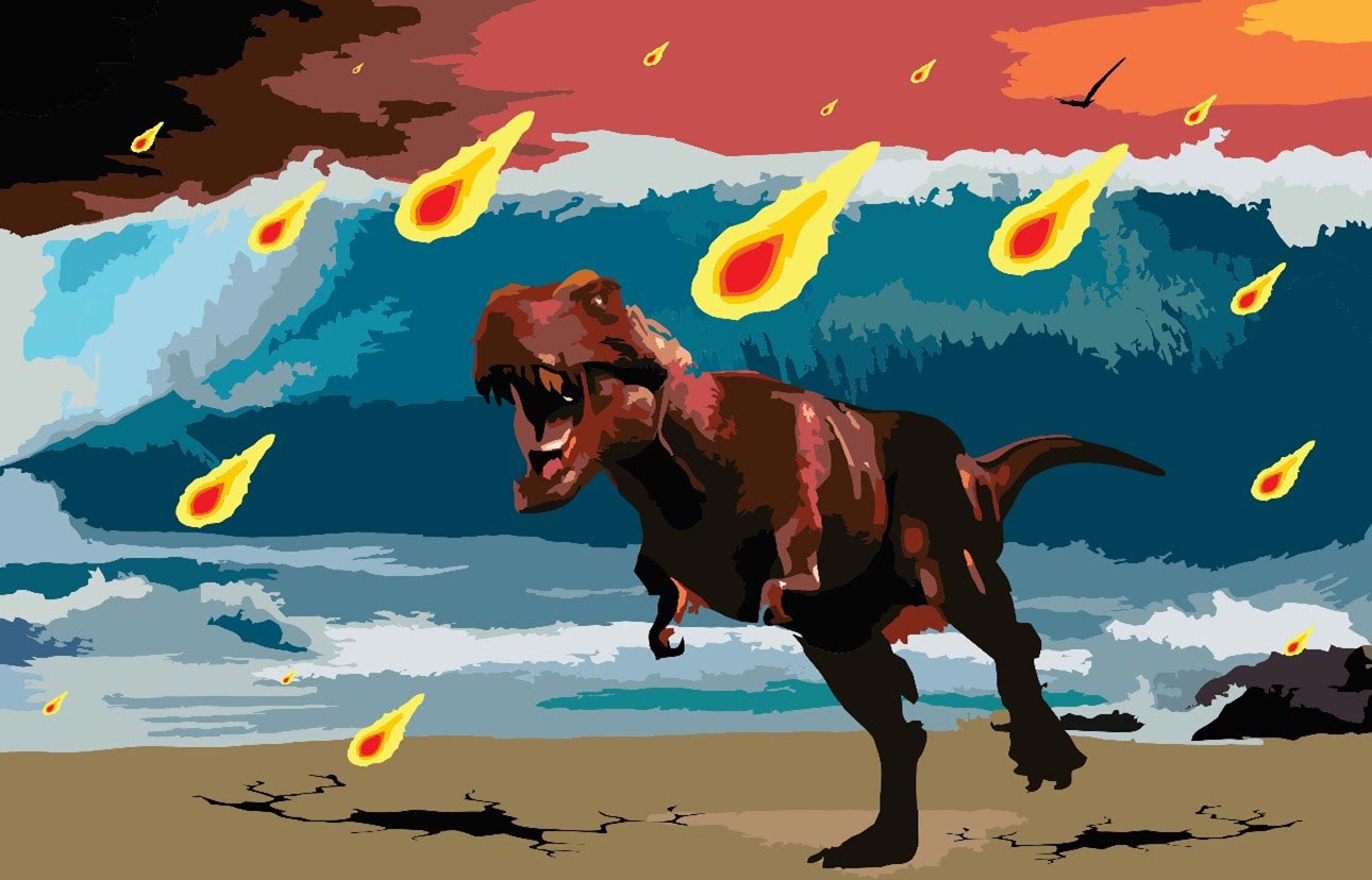 6600万年前导致恐龙灭绝的小行星撞击引发可怕特大地震