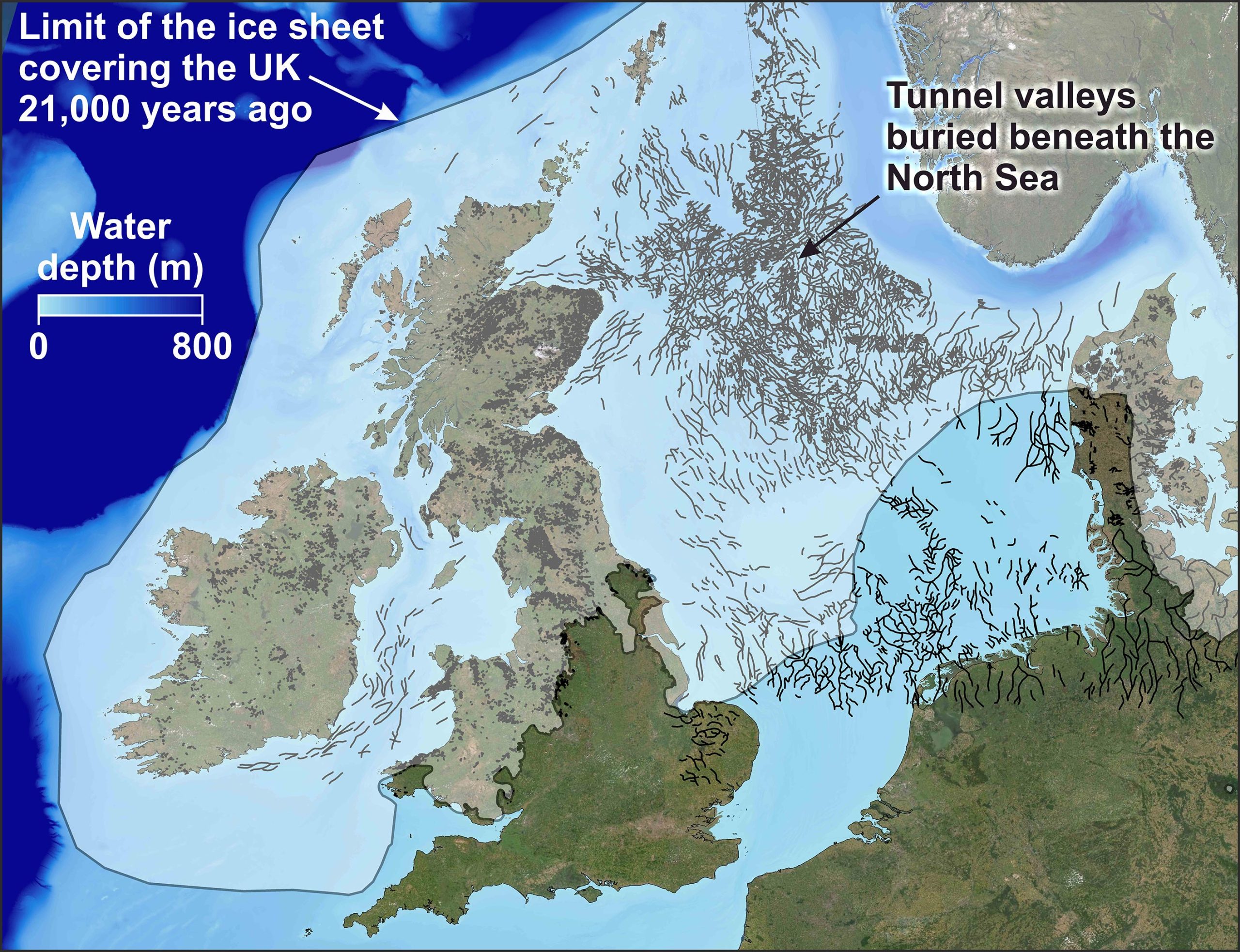 北海海底古冰河时期山谷发现未来冰原变化的新线索