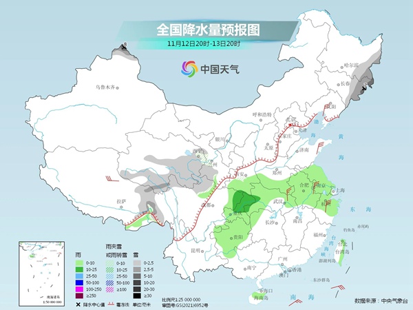 冷空气将跨长江终结罕见暖秋 江南终于终于要下雨了！