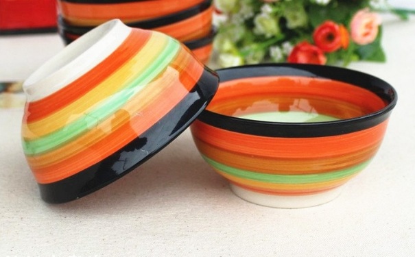 彩色碗有毒吗？彩色的陶瓷碗有毒吗？(1)