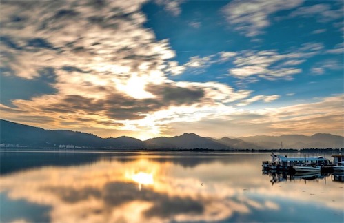 中国最大的高原湖泊 滇池面积330平方千米