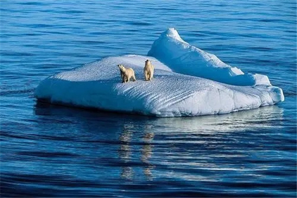 冰川融化的后果：海平面上升（居住地减少）