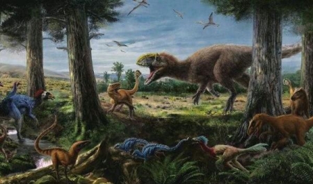 齿河盗龙：阿根廷大型食肉恐龙（长7米/距今6500万年前）