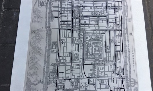 中国现存最完整的古代碑刻城市地图 1229年的平江图