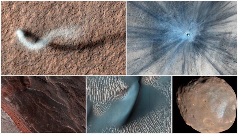 火星轨道飞行器照片