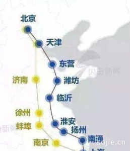 京沪高铁二线走向和站点最新消息