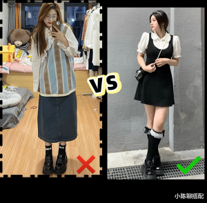 90斤和120斤女生，穿同一件衣服差别到底有多大？