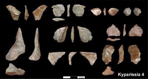 希腊南部露天煤矿发现70万年前的石器遗址
