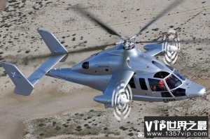 世界上飞得最快的直升机 欧直X3时速达500公里(重量很轻)