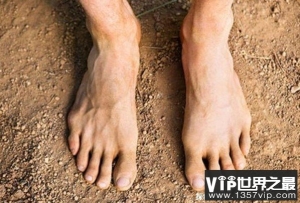 世界上脚最大的人 埃尔南德斯脚长达0.4米(身高2.2米)