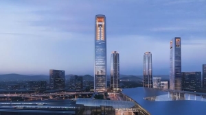 杭州未来第一高楼在哪里（2022年杭州最新的10座摩天大楼）(2)