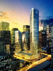 杭州未来第一高楼在哪里（2022年杭州最新的10座摩天大楼）(10)