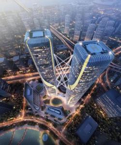 杭州未来第一高楼在哪里（2022年杭州最新的10座摩天大楼）(11)