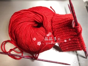 双毛球婴儿毛线帽编织教程（儿童棒针毛球麻花毛线帽）(4)