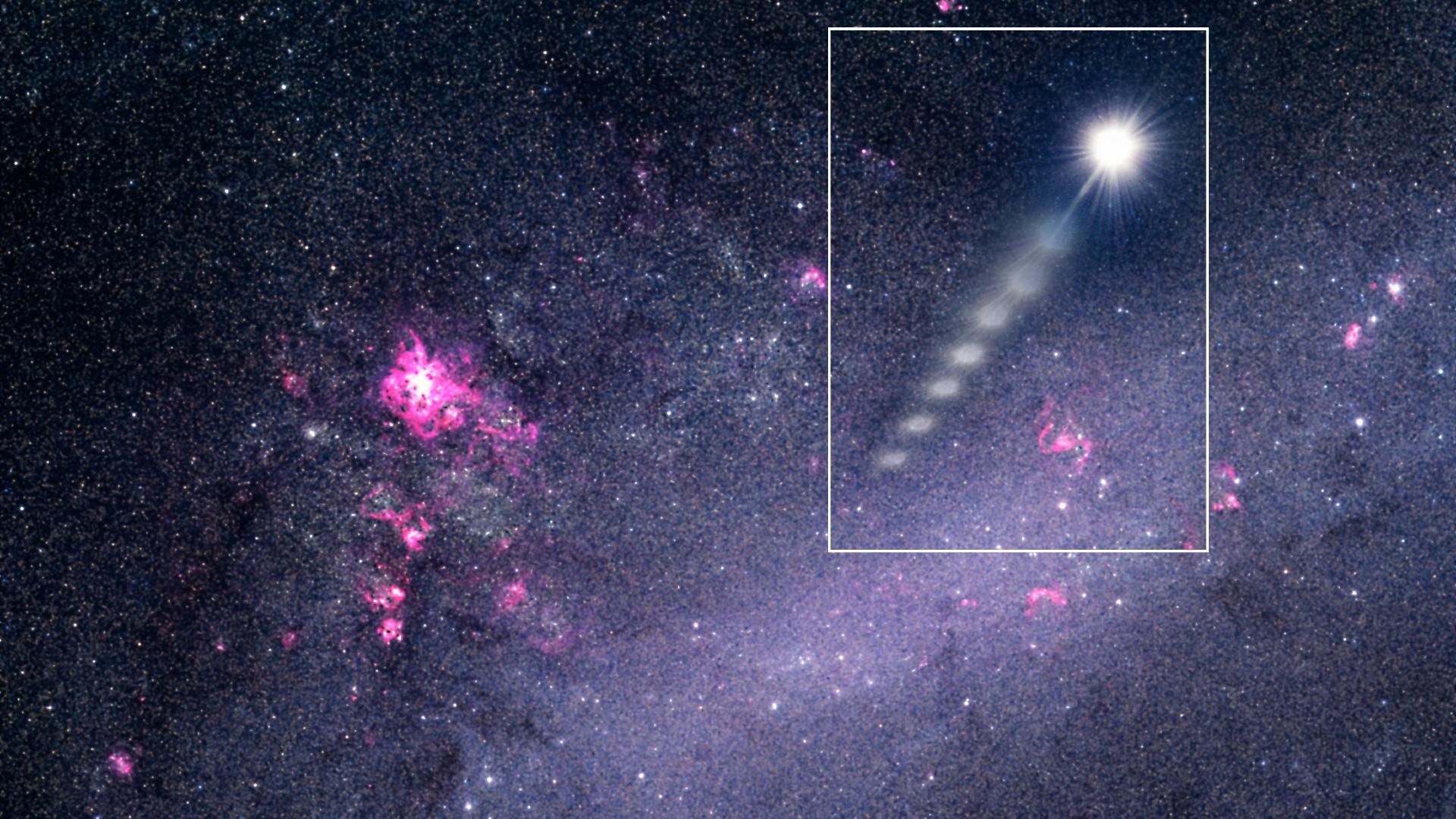 破纪录者！新的最快的恒星以每小时500万英里的速度穿越银河系