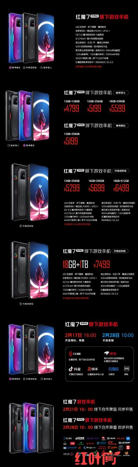 红魔游戏手机价格（3899元起红魔游戏手机）(1)